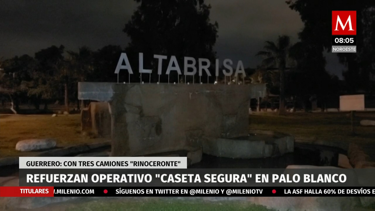 Refuerzan operativos "Caseta segura" en Palo Blanco