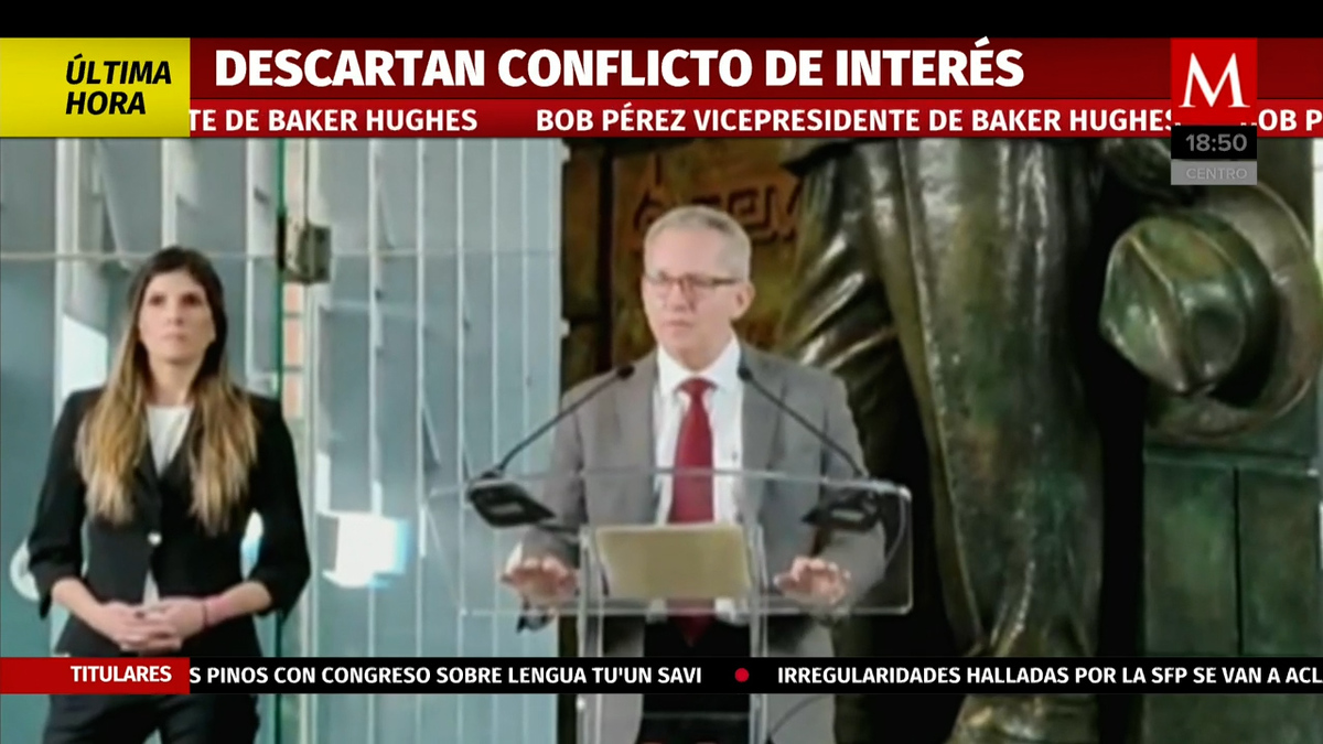 Vicepresidente de Baker Hughes descarta conflicto de interés