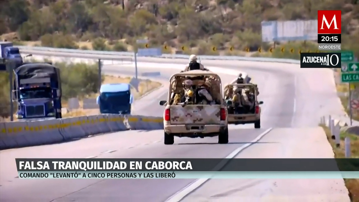 Cuatro grupos criminales se disputan Caborca en Sonora