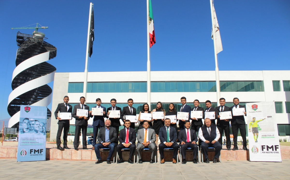 Egresa primera generación de árbitros del Sistema Nacional de Capacitación en Puebla | Especial
