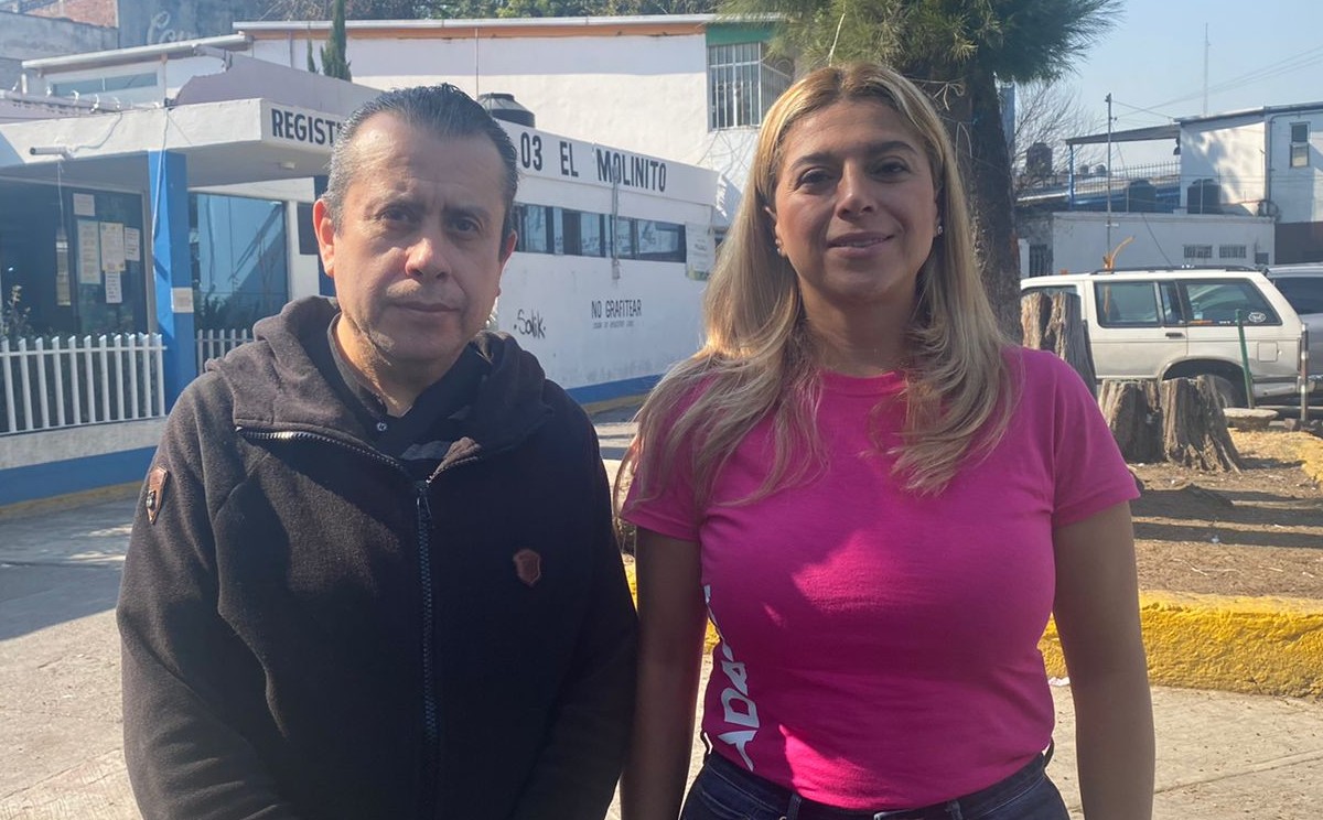 “Estoy recorriendo todos los municipios del Estado de México". (Daniela Lecuona)