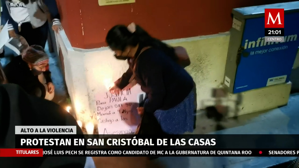 Marchan en San Cristóbal de las Casas para exigir alto a la violencia