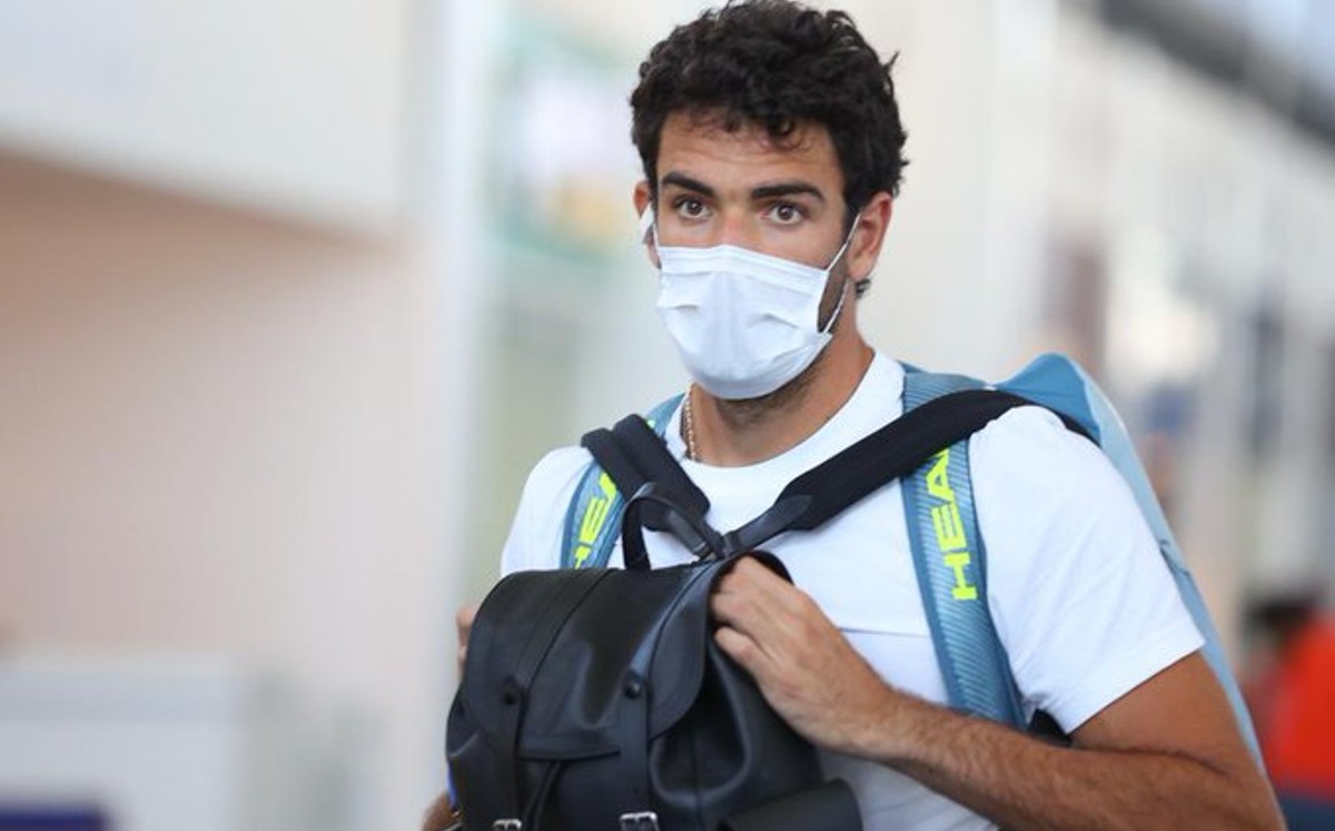 Matteo Berrettini se retira del Abierto Mexicano de Tenis 2022 (Twitter @AbiertoTelcel)