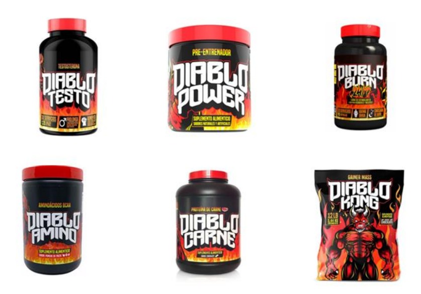 Polvos, tabletas y cápsulas “Diablo” en seis presentaciones considerados productos engaño