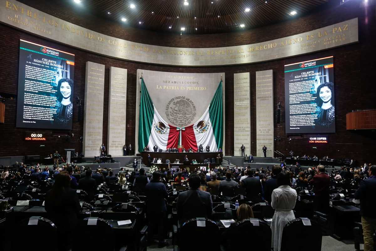 Rinden homenaje póstumo a diputada Celeste Sánchez en San Lázaro | Araceli López