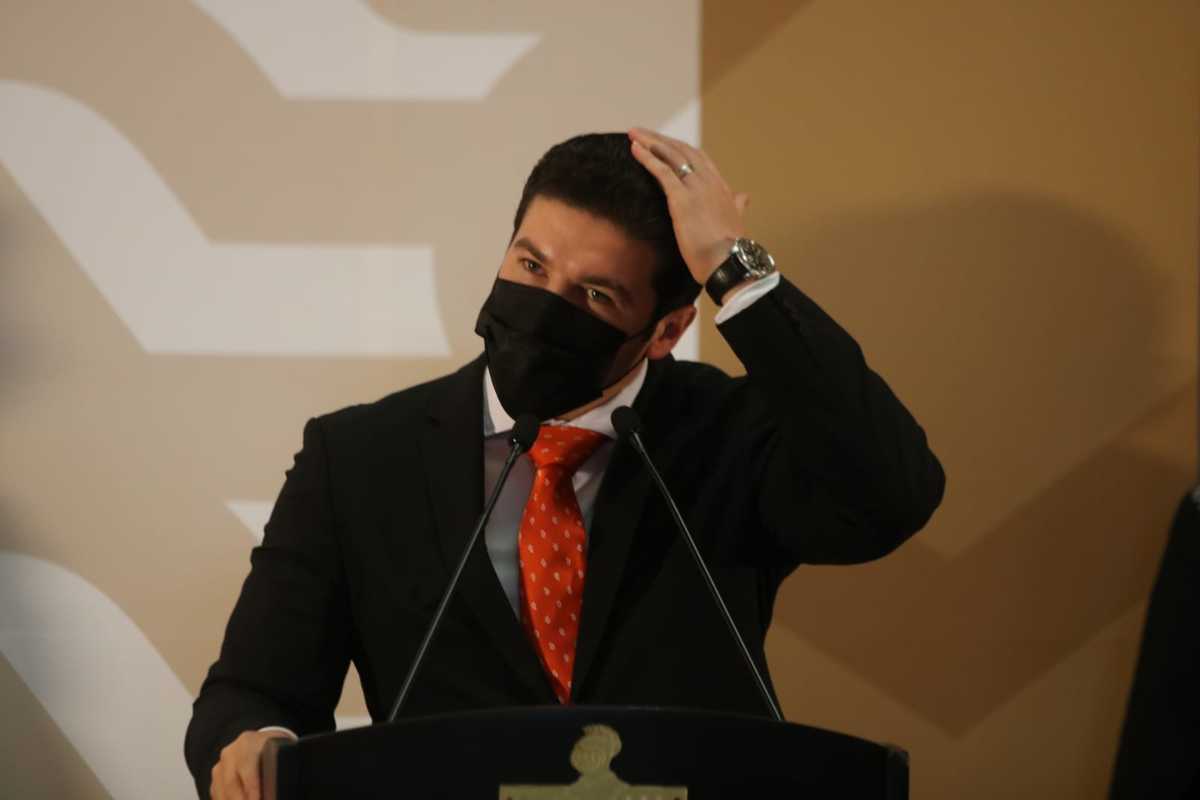 Samuel García, gobernador de Nuevo León. Foto: Leonel Rocha