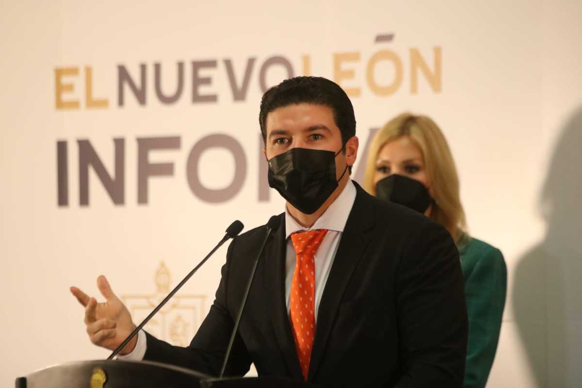 Samuel García, gobernador de Nuevo León. Foto: Leonel Rocha.