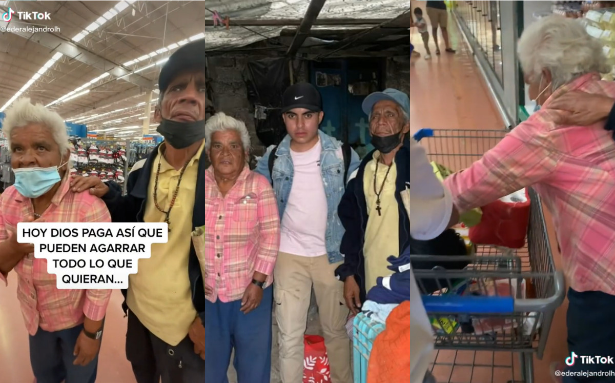 Tiktoker ayuda a pareja necesitada (TikTok).