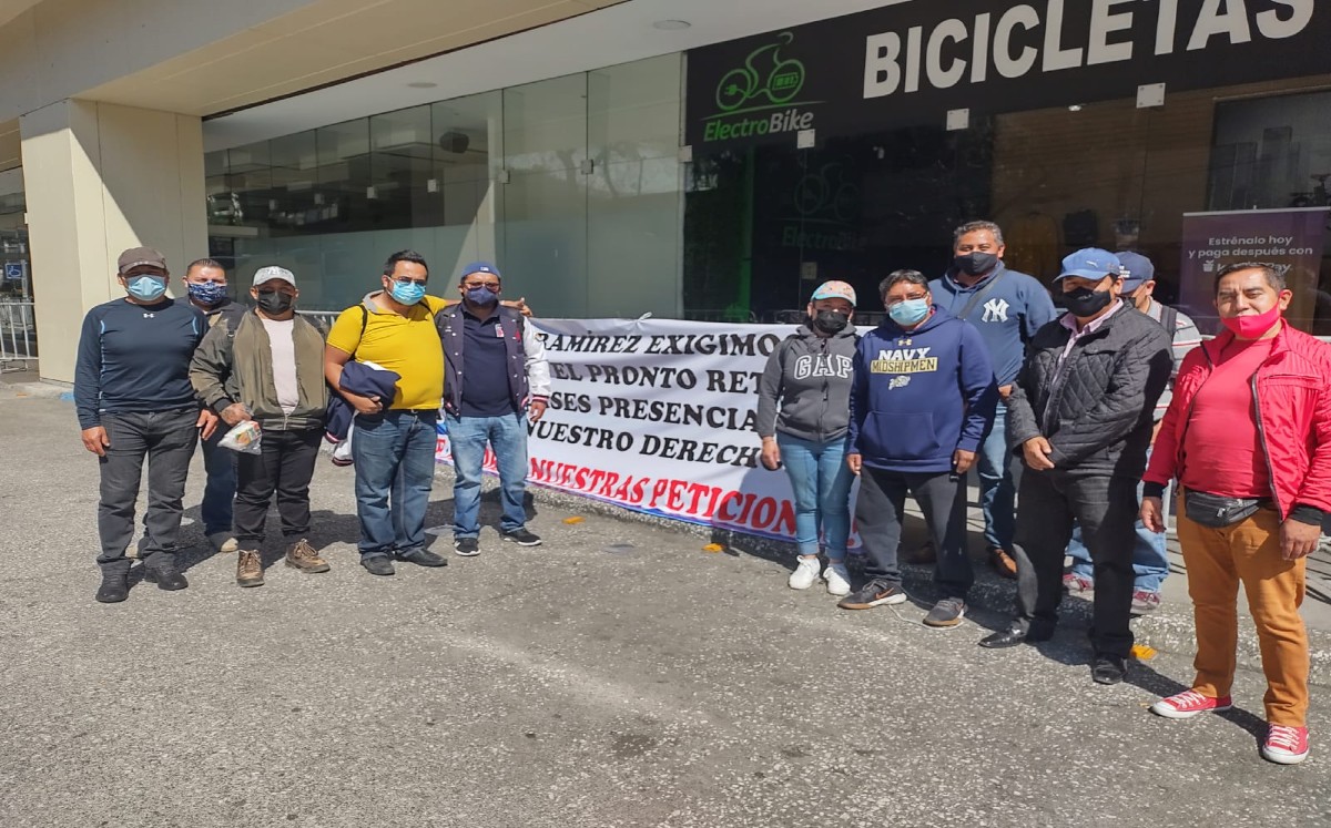 Trabajadores de la Universidad Autónoma de Chapingo
