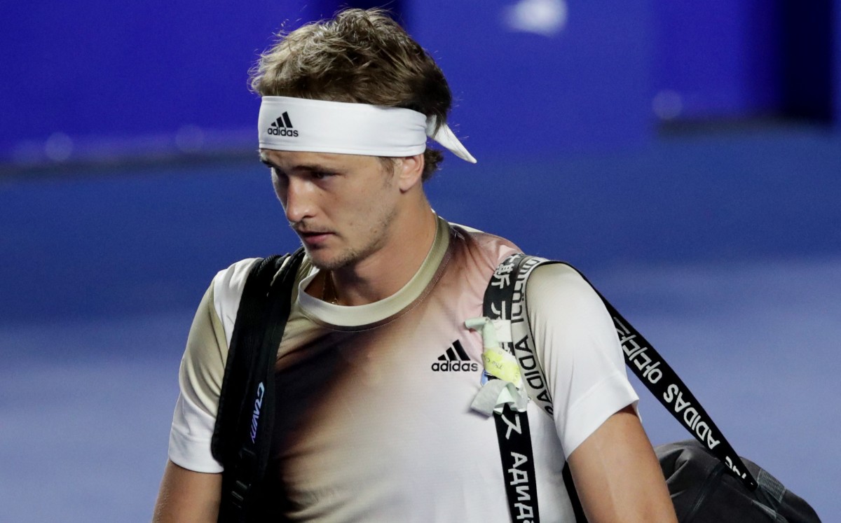 Alexander Zverev se disculpó tras su expulsión del Abierto de Acapulco (Reuters)