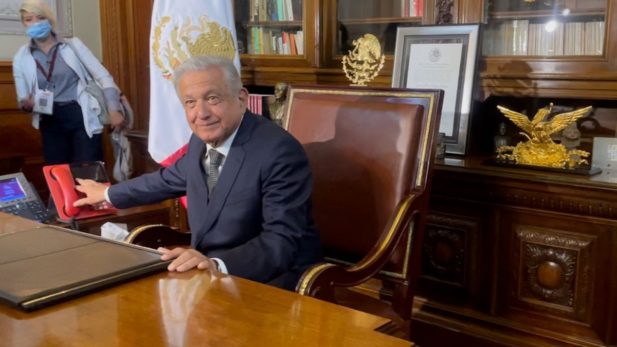 AMLO arma recorrido guiado por salones de Palacio Nacional