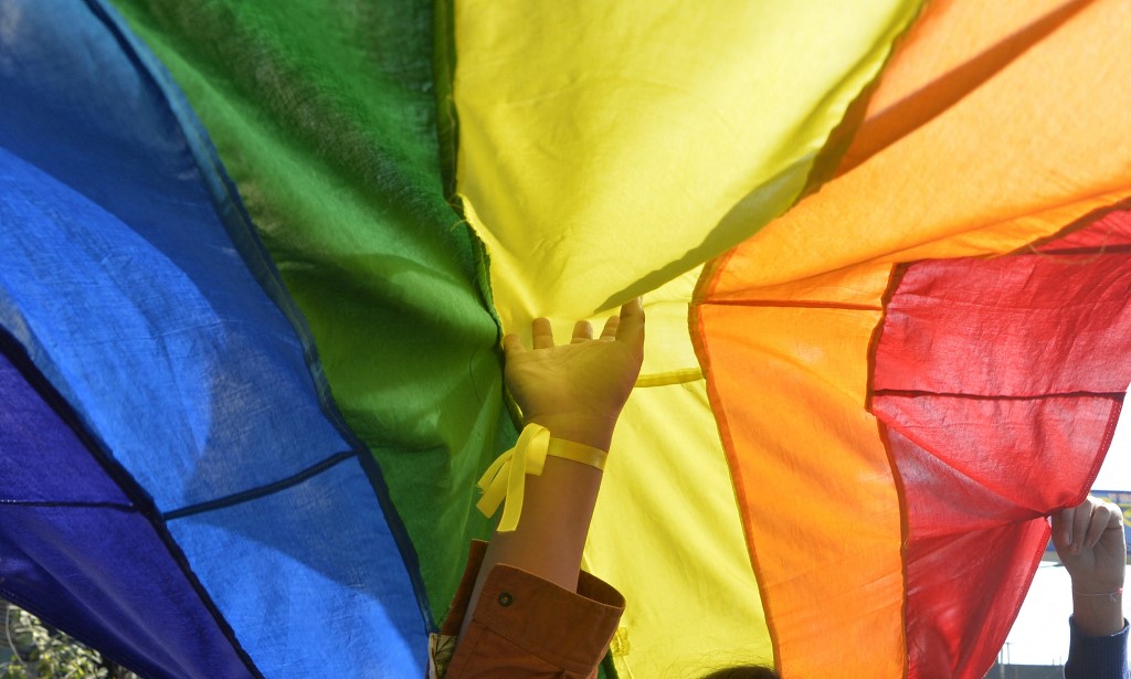 Bandera LGBT. (AFP)