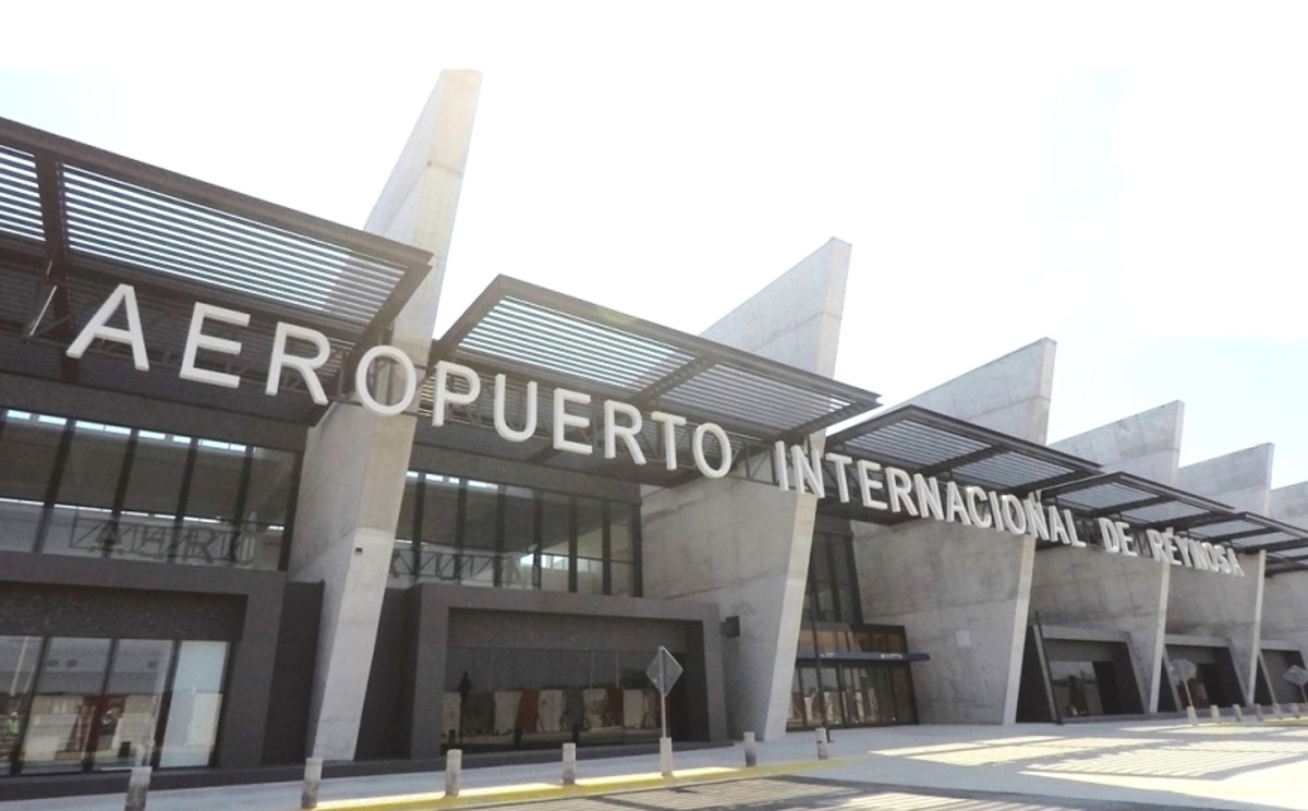 El Aeropuerto de Reynosa quedó remodelado por Grupo OMA desde el 2021.