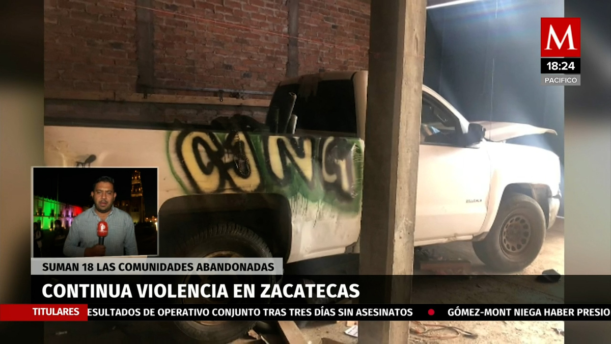 En Zacatecas continúa el desplazamiento de pobladores