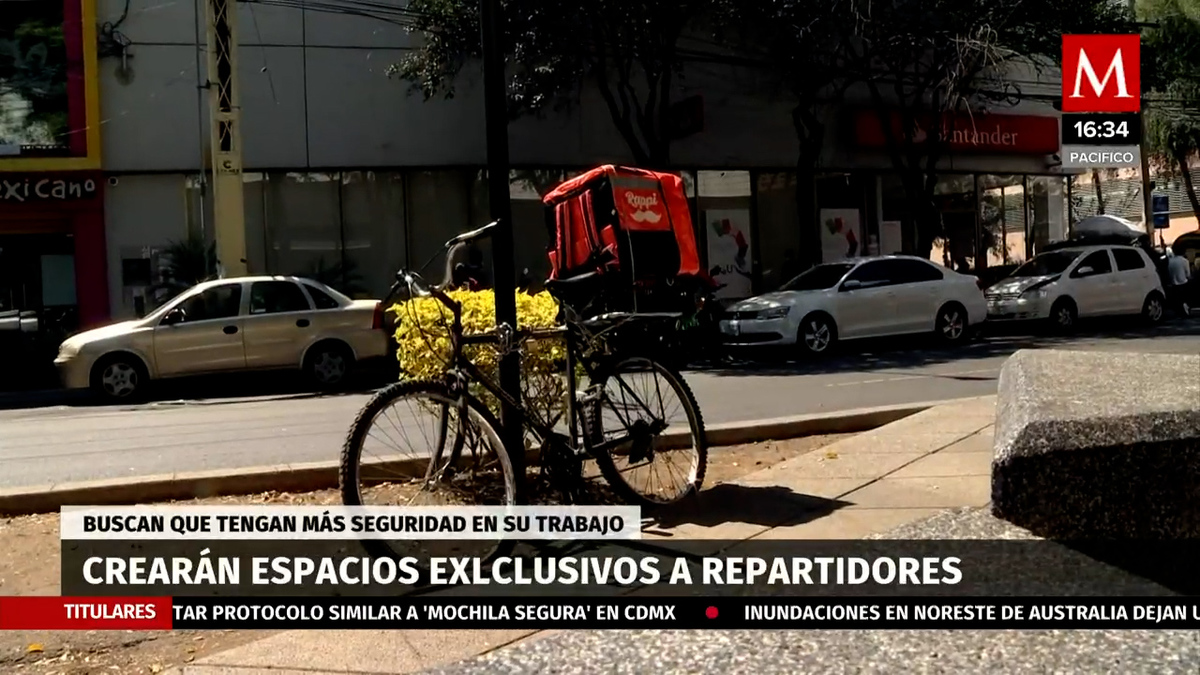 Habrá espacios exclusivos para repartidores por aplicación