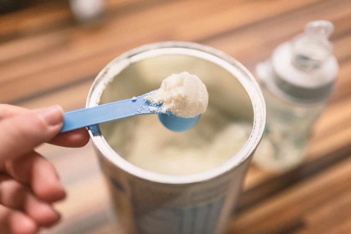 Leche infantil. (Shutterstock)