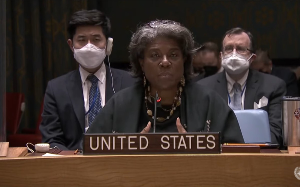 Linda Thomas-Greenfield insistió en que "el mundo hará que Rusia rinda cuentas" por este ataque. | Especial