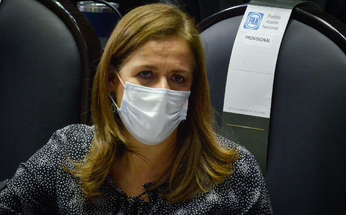 Margarita Zavala, legisladora del PAN, durante la sesión ordinaria de la Cámara de Diputados. | Cuartoscuro