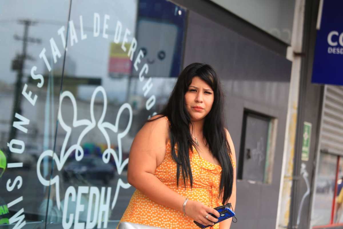 Melisa Sánchez Rivera , esposa de desaparecido. Foto: Jorge López