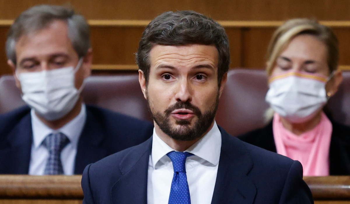 Pablo Casado en Congreso español. | EFE