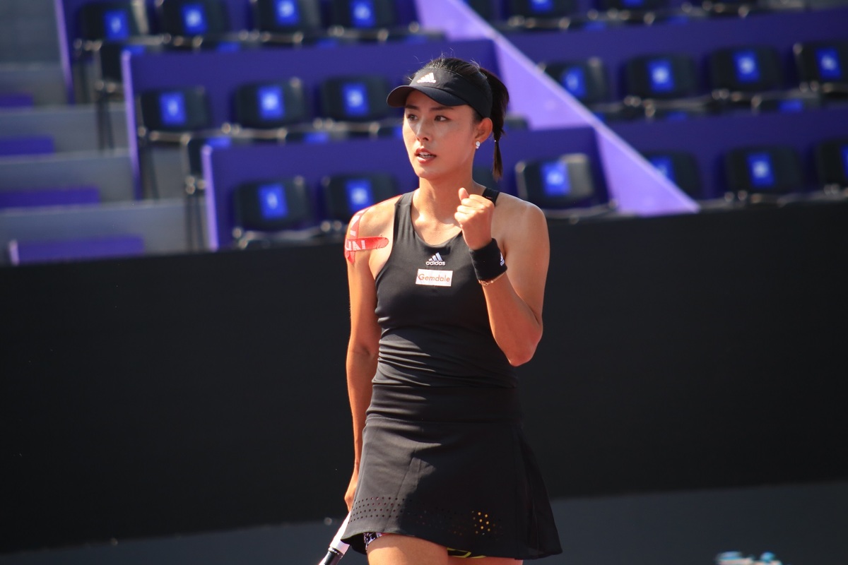 Qiang Wang avanza en el Abierto Zapopan. (Cortesía)
