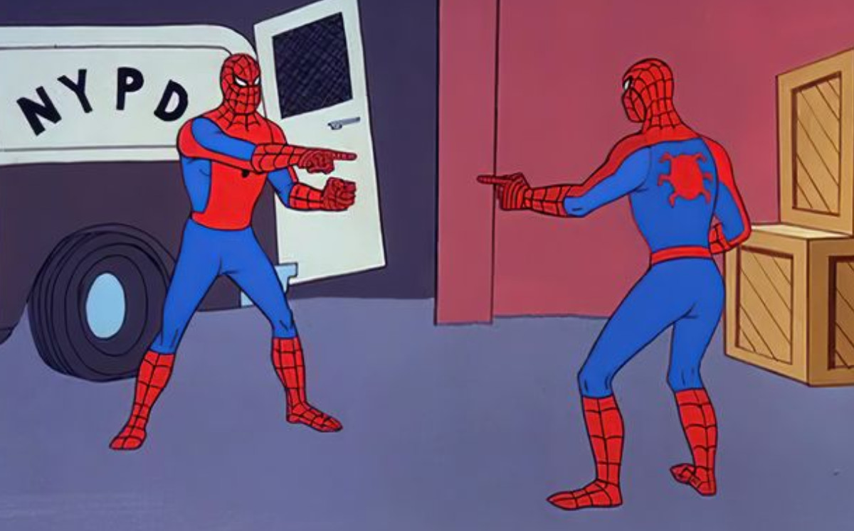 Tobey, Tom y Andrew recrean meme viral de 'Spiderman' |Especial