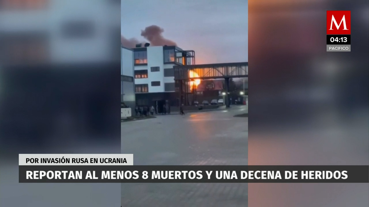 Al menos ocho muertos y una decena de heridos por invasión en Ucrania