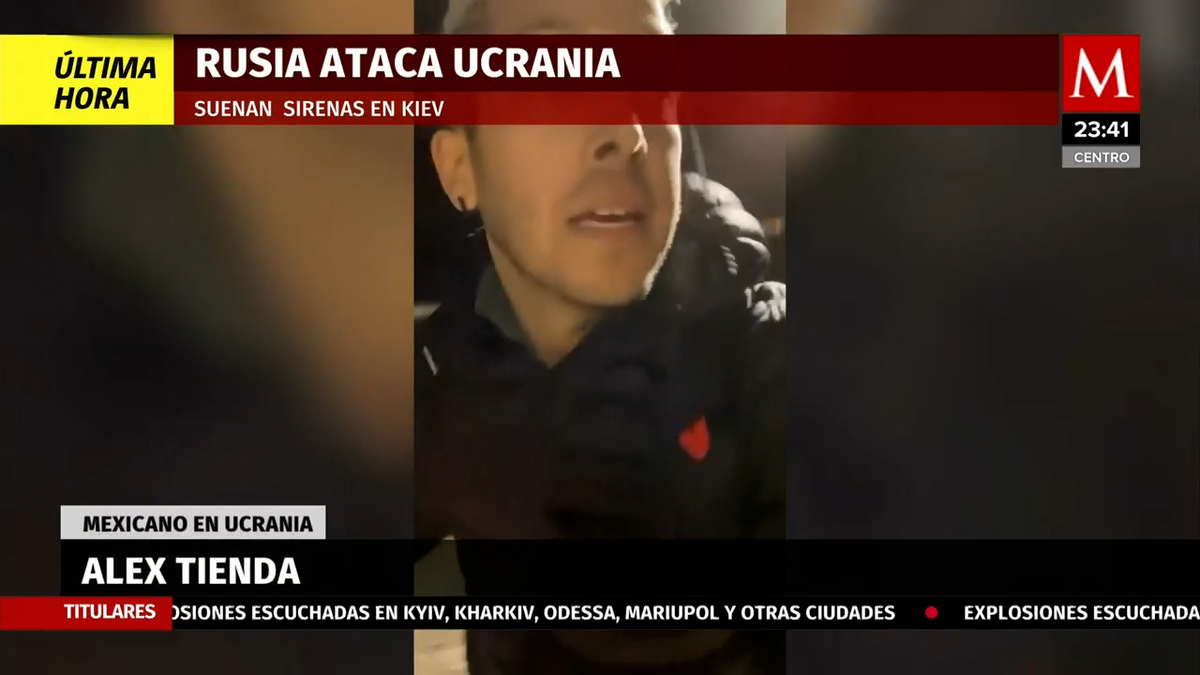 Alex Tienda. Así vivió el ataque de Rusia a Ucrania