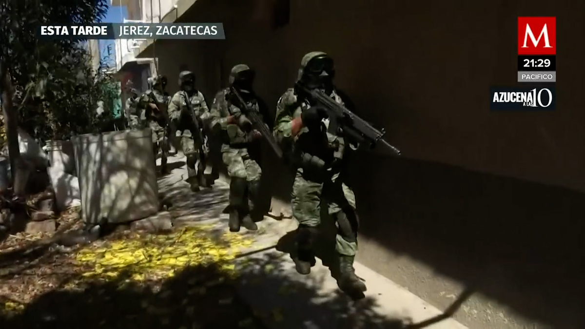 GN llega Jerez, Zacatecas para reforzar la seguridad