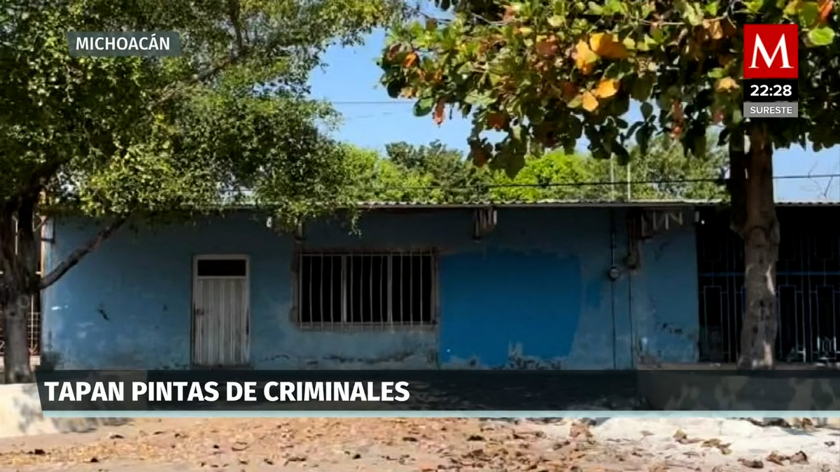 Michoacán. Pintas de cárteles en Aguililla, desaparecen de casas