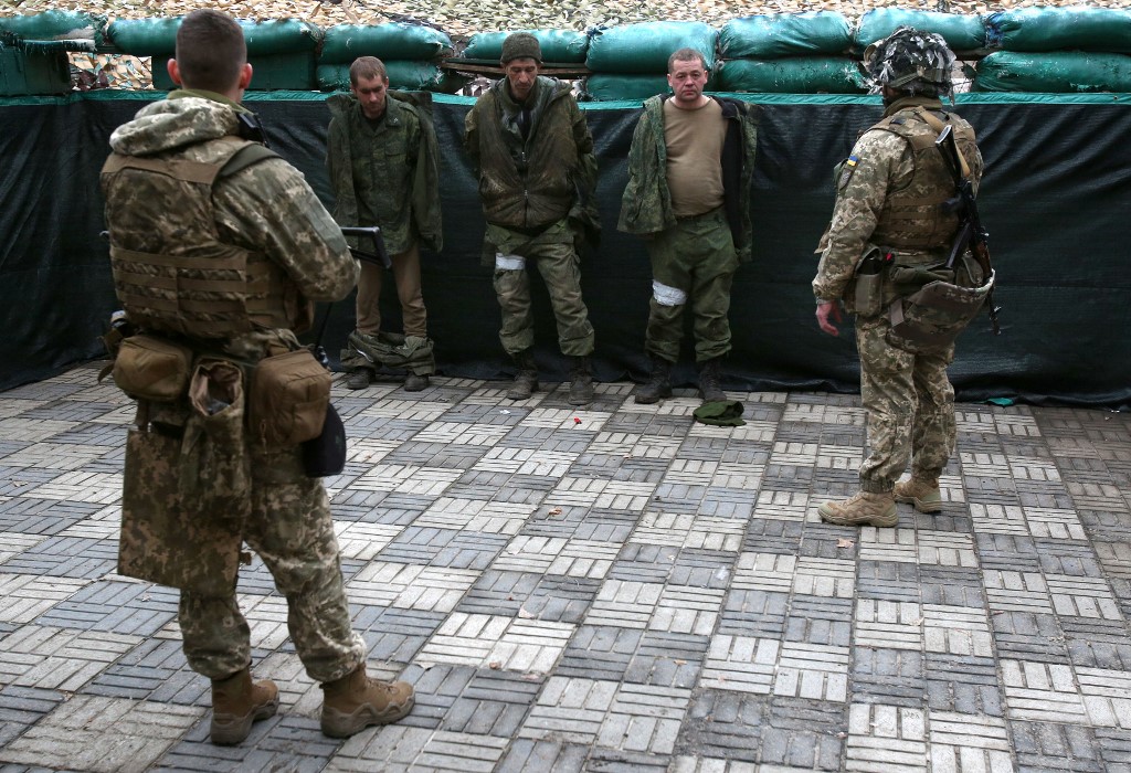 Los militares de Ucrania han tratado de defender Chernóbil. (AFP)