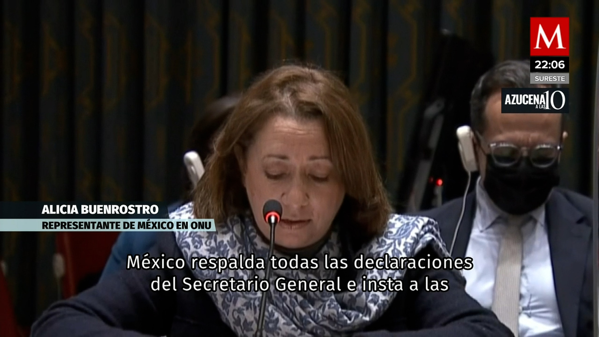 No claudicaremos en llamado al diálogo: México en Consejo
