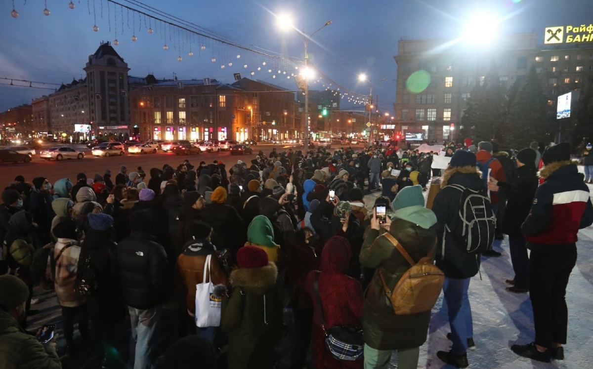 Se presume que más de mil 300 personas han sido arrestadas en 51 ciudades de Rusia. (Twitter)