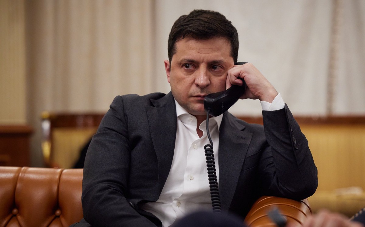 Volodimir Zelenski, presidente de Ucrania. | Twitter