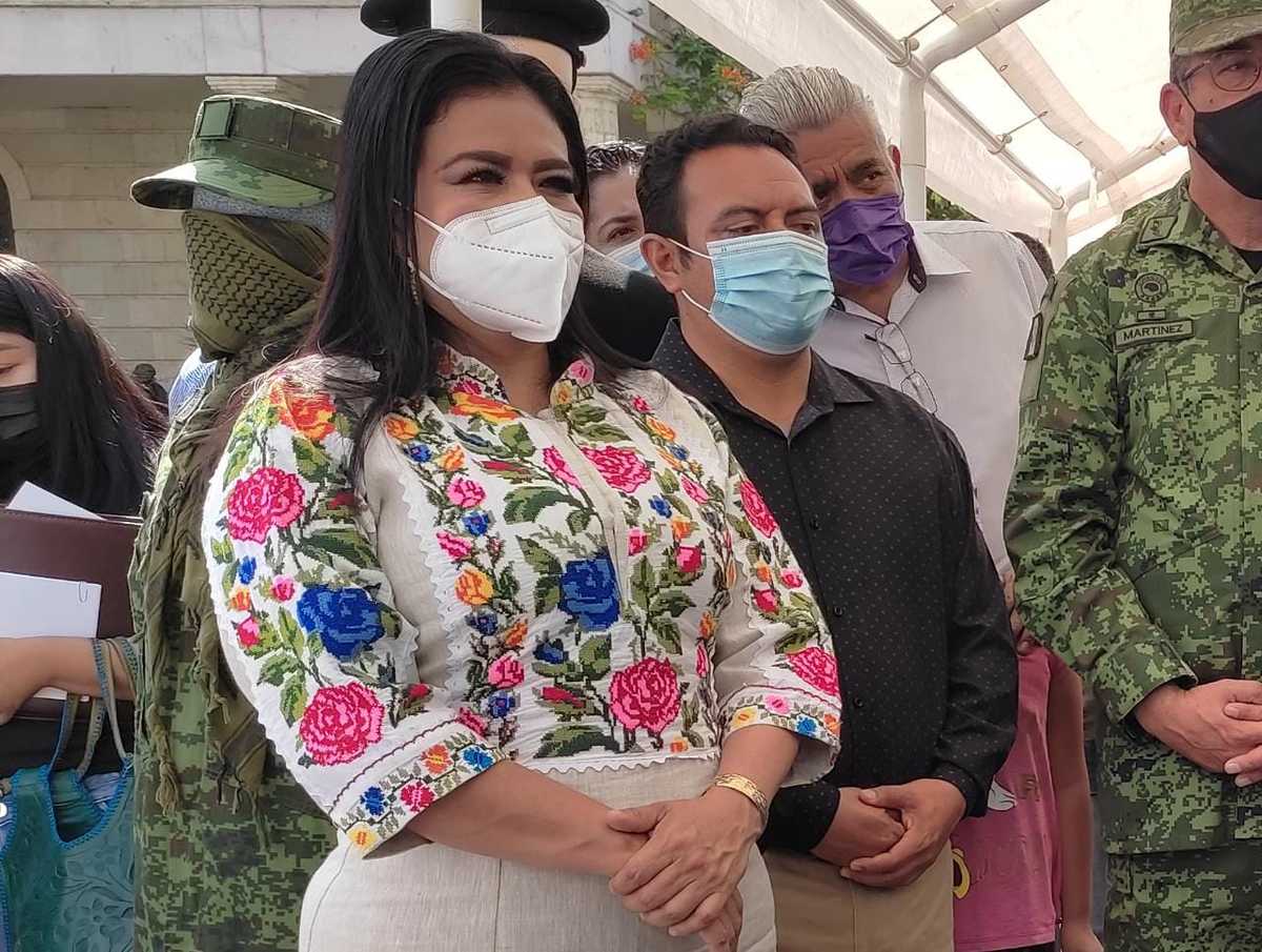 La alcaldesa de Chilpancingo, Norma Otilia Hernández. (Rogelio Agustín)