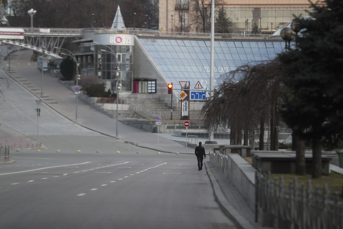 Calles de Ucrania. | EFE