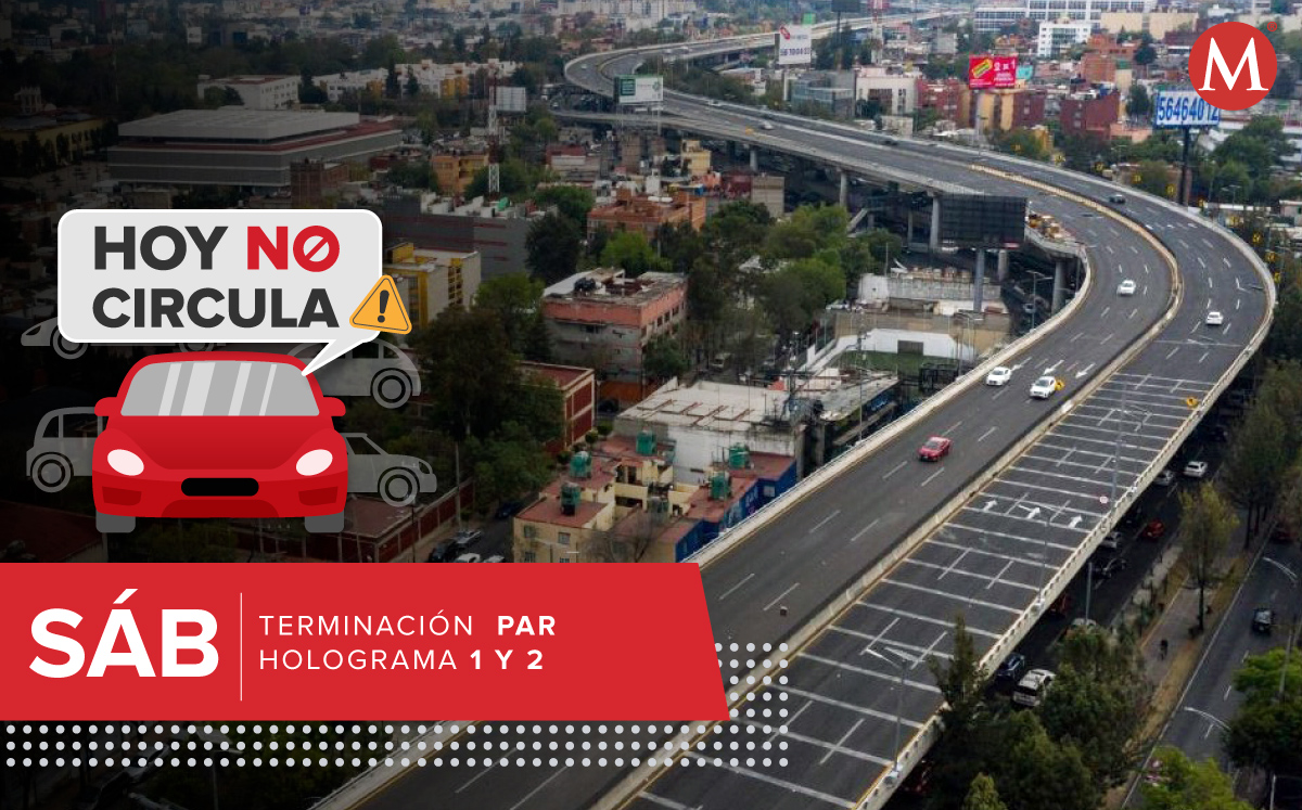 El Hoy No Circula aplica en todo el Valle de México.  | MILENIO