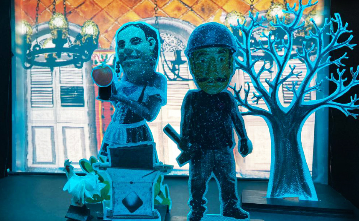 'Pedro y Tamara' se presenta en el Foro de las Artes del Cenart. (Cortesía: Cenart)