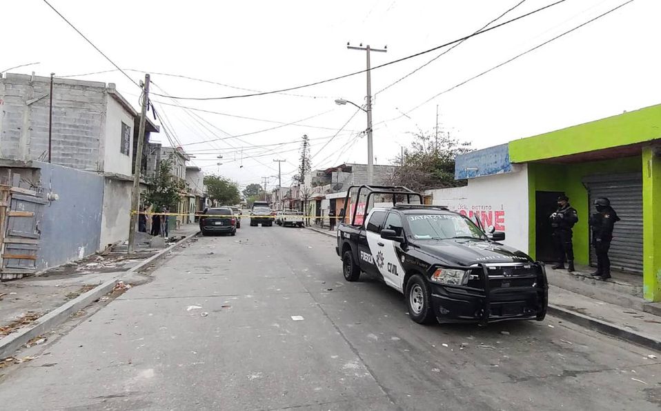 Persecución deja 5 detenidos en Monterrey. Foto: Agustín Martínez.