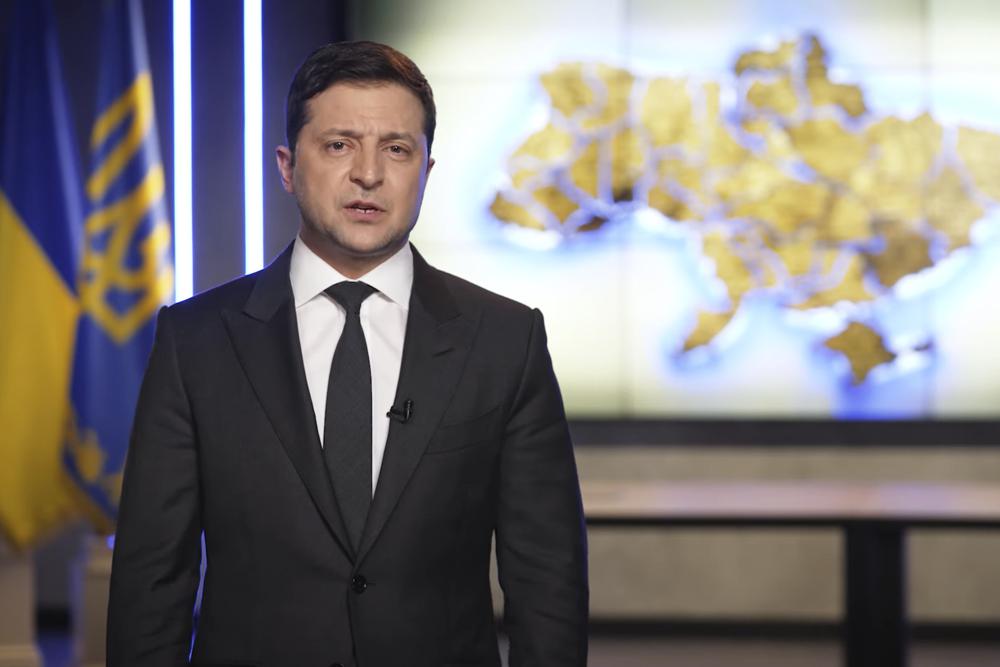Presidente de Ucrania, Volodymyr Zelensky | AP