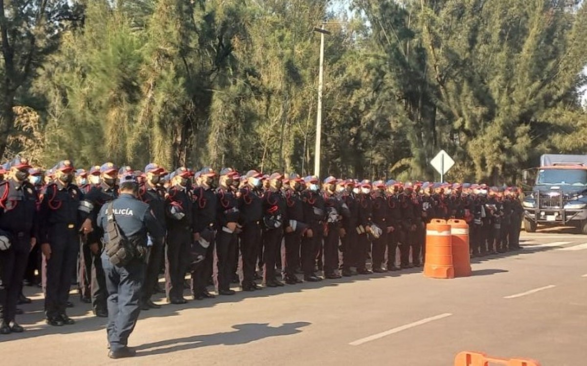 La SSC desplegó 3 mil policías en las inmediaciones del Foro Sol. | Especial
