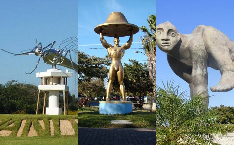 Compiten en Twitter por los monumentos más feos de México (Twitter)