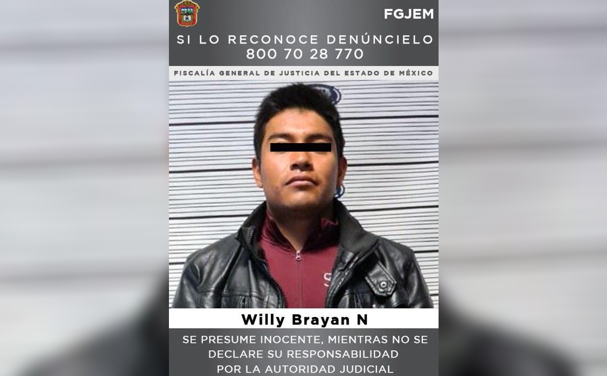 Fue ingresado al penal de Santiaguito, en Almoloya de Juárez.