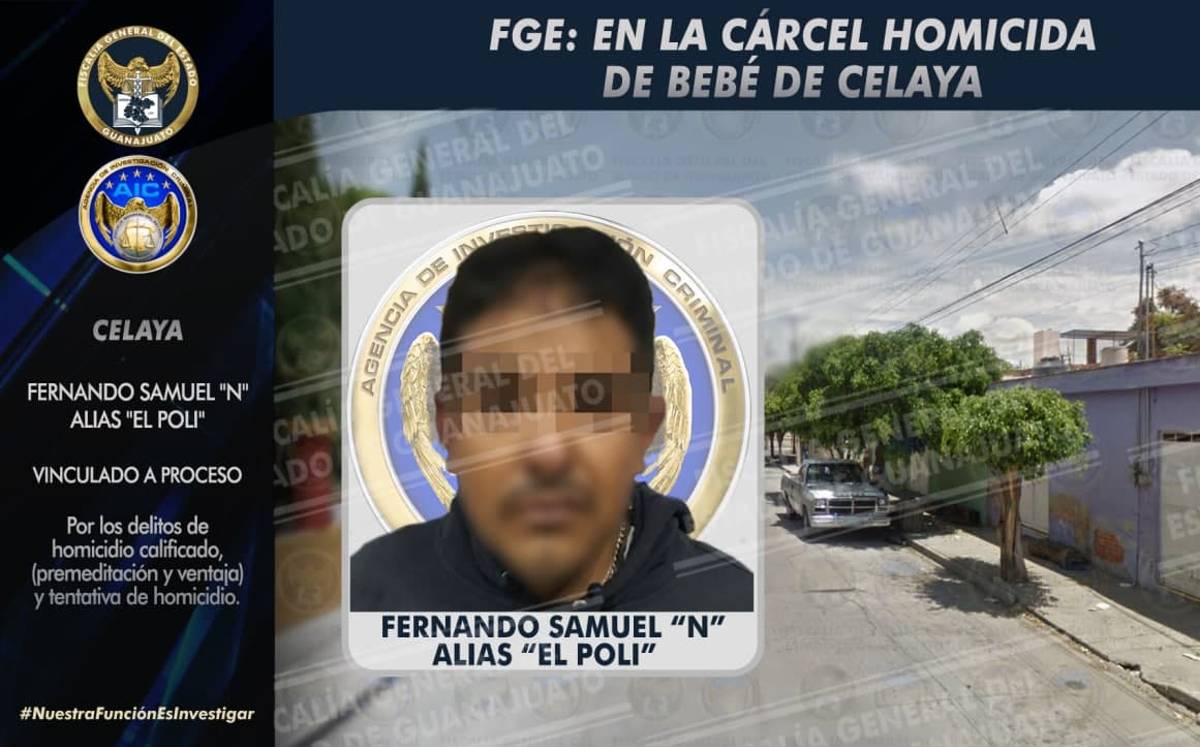 El homicidio de la bebé y su tío se registró en el barrio de San Juan, en Celaya.-