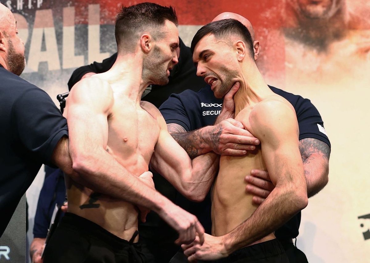 Josh Taylor fue beneficiado con una decisión polémica; se impuso a Jack Caterrall (Twitter)