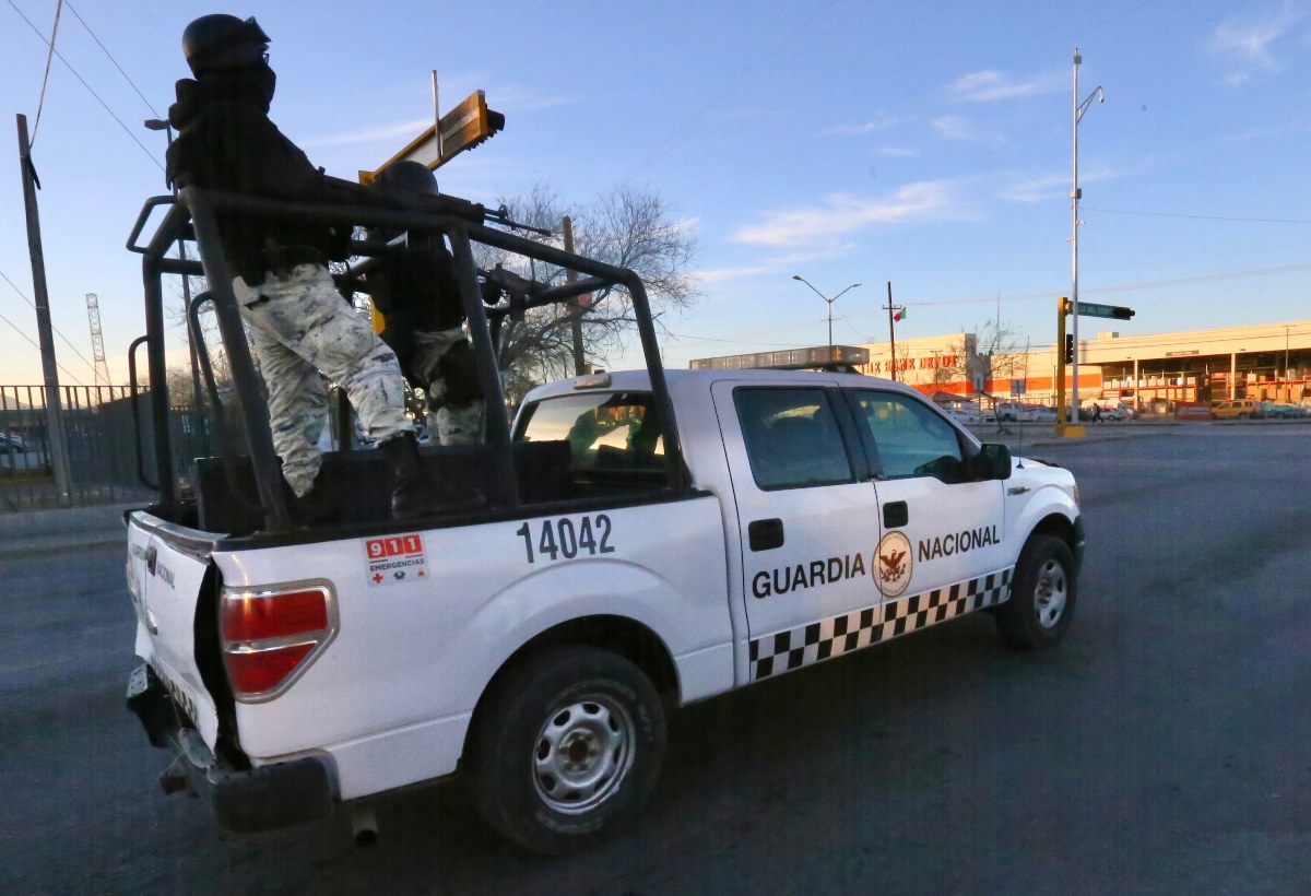 La Guardia Nacional. (Ariel Ojeda)