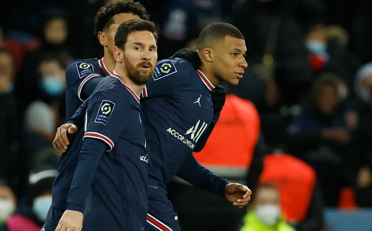 PSG se impone ante el Saint Etienne con la conexión Messi-Mbappé (Reuters)