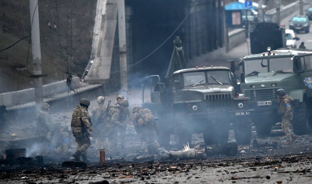 Las tropas de Rusia continuaron su avance por territorio ucraniano. | AFP