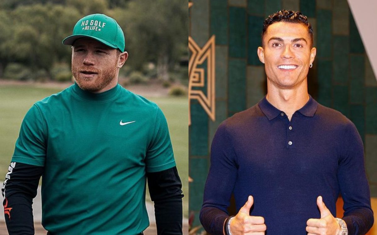 Canelo Álvarez, el único deportista mexicano que sorprendió a Cristiano Ronaldo (Instagram)