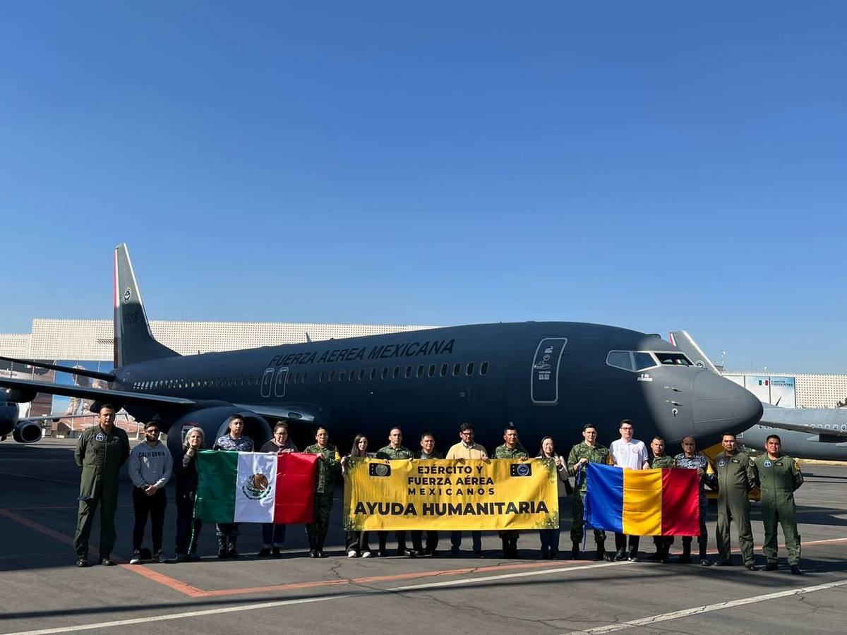 El avión despegó rumbo a Rumania | Especial